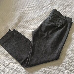 Banana Republic Black and White Checkered Pants